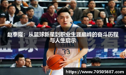 赵泰隆：从篮球新星到职业生涯巅峰的奋斗历程与人生启示